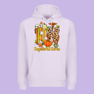 Fall Rn Registered Nurse Premium Hoodie Designed By Zillion Design Studio