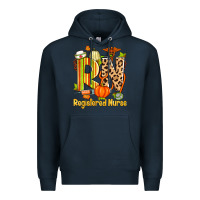 Navy fall rn registered nurse Premium Hoodie - Zillion Design Studio
