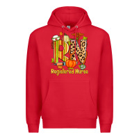 Red fall rn registered nurse Premium Hoodie - Zillion Design Studio