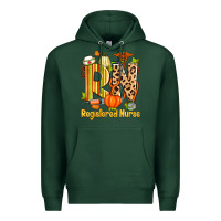 Sports Green fall rn registered nurse Premium Hoodie - Zillion Design Studio