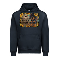 Navy life is better with a dachshund Urban Hoodie - RanaPortraitStore