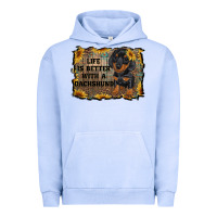 Pigment Grape Ice life is better with a dachshund Urban Hoodie - RanaPortraitStore