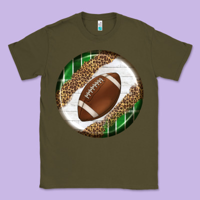 American Football Round Carrings 2 Classic Tee Designed By Bundleandbundleshop