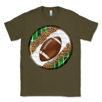 Army Green American Football Round Carrings 2 Classic Tee - BundleAndBundleShop