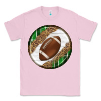 Bubblegum Pink American Football Round Carrings 2 Classic Tee - BundleAndBundleShop