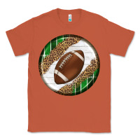 Copper American Football Round Carrings 2 Classic Tee - BundleAndBundleShop