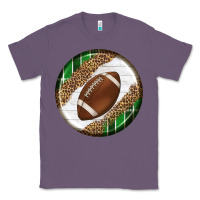 Lavender American Football Round Carrings 2 Classic Tee - BundleAndBundleShop