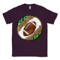 Plum American Football Round Carrings 2 Classic Tee - BundleAndBundleShop