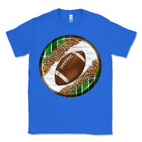 True Royal American Football Round Carrings 2 Classic Tee - BundleAndBundleShop
