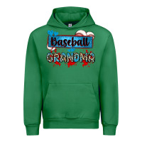 Emerald baseball grandma with leopard Urban Hoodie - Zillion Design Studio