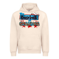 Sandshell baseball grandma with leopard Urban Hoodie - Zillion Design Studio