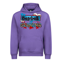 Tulip baseball grandma with leopard Urban Hoodie - Zillion Design Studio