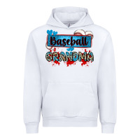 White baseball grandma with leopard Urban Hoodie - Zillion Design Studio