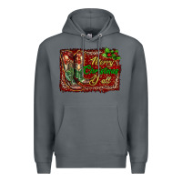 Rock merry christmas y'all boots Premium Hoodie - RanaPortraitStore