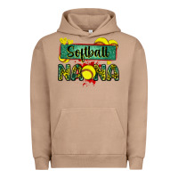 Pigment Burro softball nana with leopard Urban Hoodie - Zillion Design Studio
