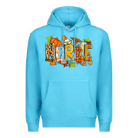 Ocean Blue fall nurse Premium Hoodie - Zillion Design Studio