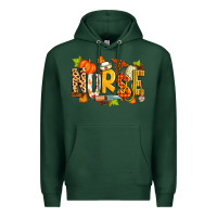 Sports Green fall nurse Premium Hoodie - Zillion Design Studio