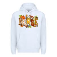 White fall nurse Premium Hoodie - Zillion Design Studio
