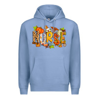 Colony Blue fall nurse Premium Hoodie - Zillion Design Studio