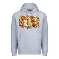Heather Grey fall nurse Premium Hoodie - Zillion Design Studio