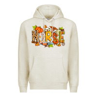 Oatmeal Heather fall nurse Premium Hoodie - Zillion Design Studio