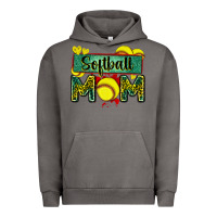 Pigment Tornado softball mom with leopard Urban Hoodie - Zillion Design Studio