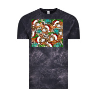 Cloud Black santa skeleton christmas tumbler Vintage Tee - Artiststas