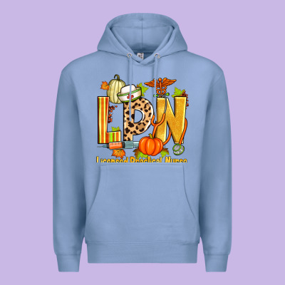 Fall Lpn Licensed Practical Nurse Premium Hoodie Designed By Zillion Design Studio