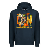 Navy fall lpn licensed practical nurse Premium Hoodie - Zillion Design Studio
