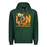 Sports Green fall lpn licensed practical nurse Premium Hoodie - Zillion Design Studio