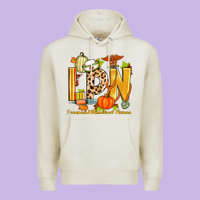 Fall Lpn Licensed Practical Nurse Premium Hoodie Designed By Zillion Design Studio