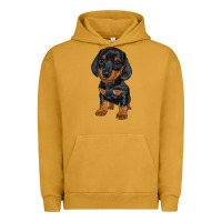 Pigment Peanut Butter dachshund puppy Urban Hoodie - RanaPortraitStore