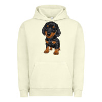 Pigment Pistachio dachshund puppy Urban Hoodie - RanaPortraitStore