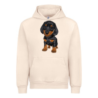 Sandshell dachshund puppy Urban Hoodie - RanaPortraitStore