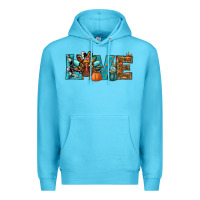 Love Thanksgivings Turkey Premium Hoodie | Teevron