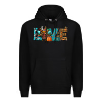 Black love thanksgivings turkey Premium Hoodie - RanaPortraitStore
