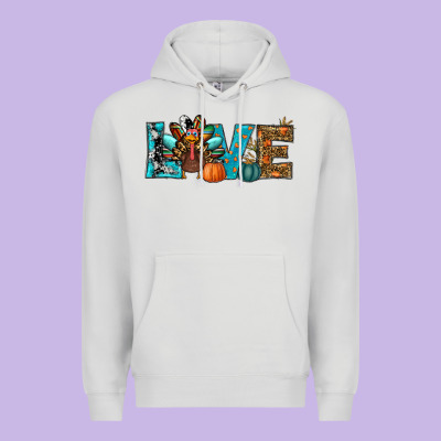 Love Thanksgivings Turkey Premium Hoodie Designed By Ranaportraitstore