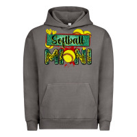 Pigment Tornado softball mini with leopard Urban Hoodie - Zillion Design Studio