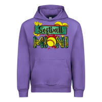 Softball Mini With Leopard Urban Hoodie | Teevron