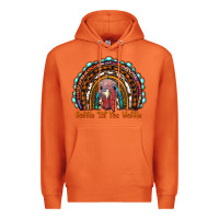 Carrot gobble till you wobble thanksgiving rainbow Premium Hoodie - RanaPortraitStore