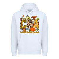 White fall cna certified nursing assistant Premium Hoodie - Zillion Design Studio