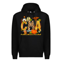 Black fall cma certified medical assistant Premium Hoodie - Zillion Design Studio