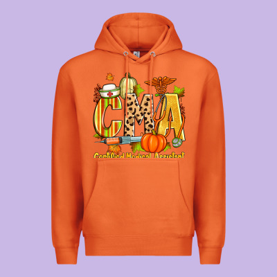 Fall Cma Certified Medical Assistant Premium Hoodie Designed By Zillion Design Studio