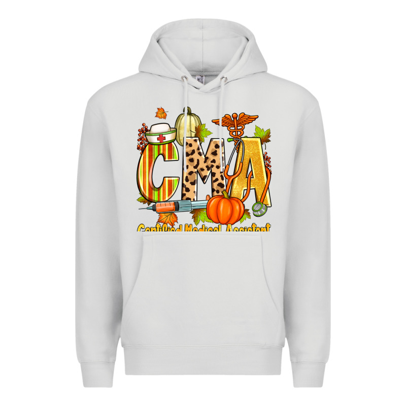 Fall Cma Certified Medical Assistant Premium Hoodie by Zillion Design Studio | Teevron