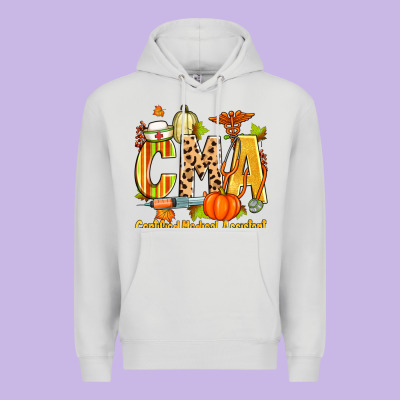 Fall Cma Certified Medical Assistant Premium Hoodie Designed By Zillion Design Studio