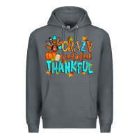 Rock crazy grateful thankful Premium Hoodie - Zillion Design Studio