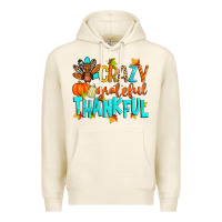 Tofu crazy grateful thankful Premium Hoodie - Zillion Design Studio