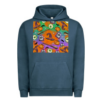 Pigment Midnight Navy halloween Urban Hoodie - texasbilliewilder