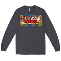Smoke 4th of july truck cow license plate Long Sleeve Tee - BarkalooDesign