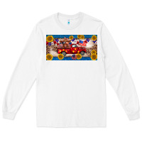 White 4th of july truck cow license plate Long Sleeve Tee - BarkalooDesign